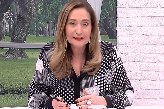 Sonia Abrão se defende de críticas após beijar Dudu Camargo na boca