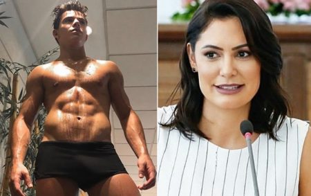 Ex de Larissa Manoela revela o que rolou com a filha de Michelle Bolsonaro