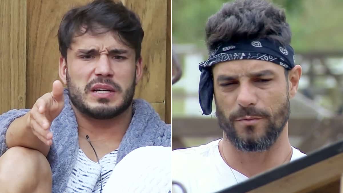 A Fazenda 2019: Peões dizem que Lucas é influenciável e fazem chacota de Diego