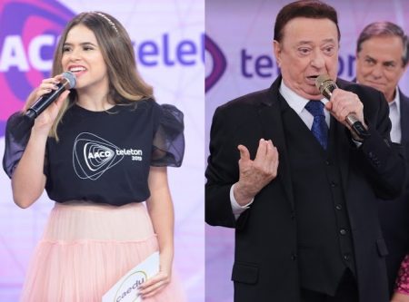 Após polêmica em 2018, SBT separa Maisa e Raul Gil no Teleton