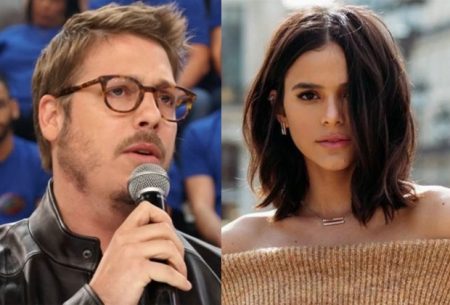 Fábio Porchat surpreende ao lembrar de treta com Bruna Marquezine na TV