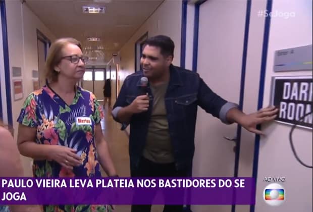 Na Globo, humorista descobre “dark room” e se choca ao “encontrar” Laura Cardoso