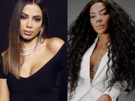 Anitta rouba a cena com look e Ludmilla tenta, mas não consegue