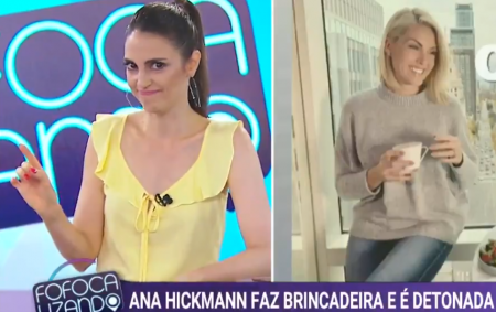 Fofocalizando aborda polêmica de Ana Hickmann e deixa Chris Flores em saia justa