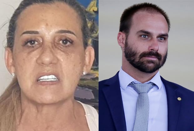 Rita Cadillac solta o verbo e rebate filho de Bolsonaro sobre filme pornô