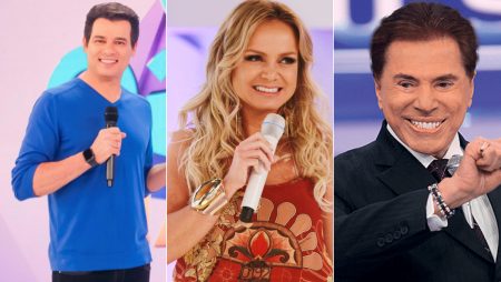 Celso Portiolli, Eliana e Silvio Santos batem Geraldo, Faro e Domingo Espetacular