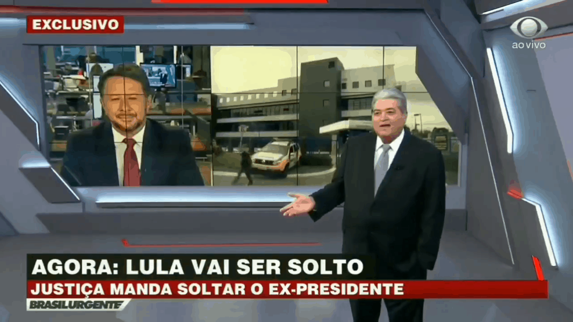 Datena questiona prisão de Lula e vira assunto nas redes sociais
