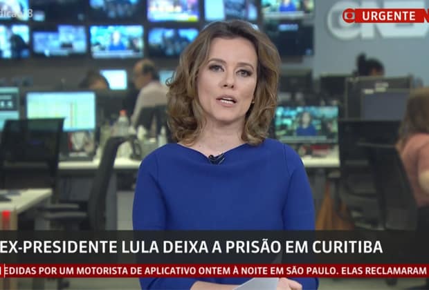 Jornalista comete gafe e chama Bolsonaro de “ex-presidente” na GloboNews