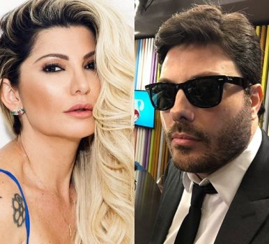 Antonia Fontenelle surge coladinha com Danilo Gentili e fãs apontam romance