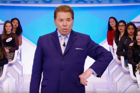 Recuperado, Silvio Santos volta ao SBT e é recebido com festa