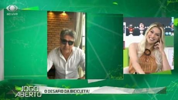 Renato Gaúcho oferece carro para Renata Fan vestir camisa de time adversário