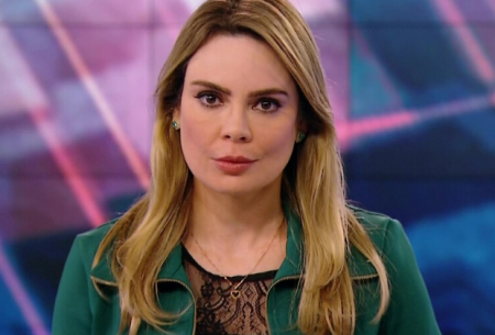 Rachel Sheherazade surpreende e aplaude Ministra Cármen Lúcia em telejornal