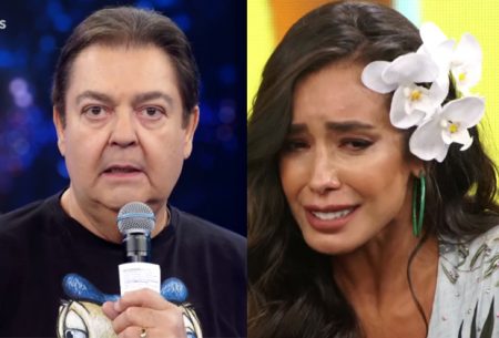 Faustão surpreende e anuncia morte da mãe de dançarina no Domingão