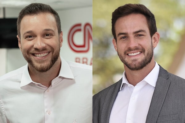 CNN Brasil oficializa as contratações de Cassius Zeilmann e Daniel Adjuto