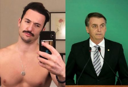 Diego Hypólito surge sorridente com Bolsonaro e internautas não o perdoam