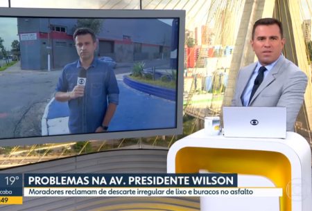 Rodrigo Bocardi rebate telespectador ao vivo no Bom Dia SP