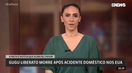 GloboNews informa “morte” de Gugu Liberato e pede desculpas