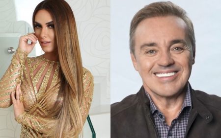 Nicole Bahls comete gafe sobre Gugu e é repreendida por internauta
