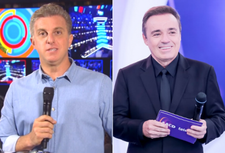 Luciano Huck presta homenagem a Gugu Liberato no Caldeirão