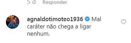 Agnaldo Timóteo e Gabigol