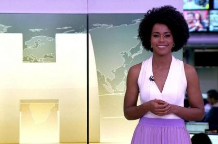 Maju Coutinho compartilha reação de garota negra ao vê-la na TV