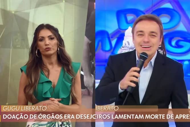 Ao vivo, Patrícia Poeta faz nova homenagem a Gugu na Globo