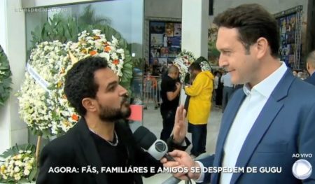 Luciano Camargo lembra ligação com Gugu Liberato e ajuda na carreira