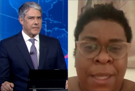 William Bonner pede respeito para Cacau Protásio no Jornal Nacional