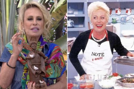 Ana Maria Braga lembra o que fazia na Record e divulga imagens antigas na Globo