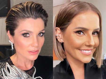 Flávia Alessandra “se passa” e Deborah Secco mostra como se faz em casamento