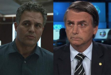 Intérprete do Hulk se revolta, entra em briga e detona Bolsonaro