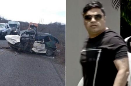 Banda Cavaleiros do Forró sofre novo acidente na PB e morre uma pessoa