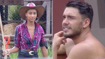 A Fazenda 2019: Sabrina reclama da preguiça de Lucas nas atividades