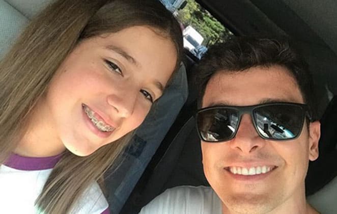 Rodrigo Faro celebra formatura da filha e se declara