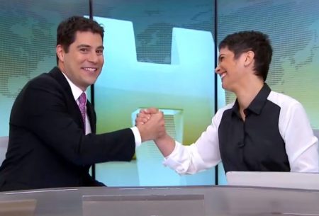 Evaristo Costa tenta tirar Sandra Annenberg da Globo, diz revista