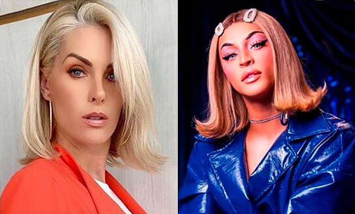 Ana Hickmann se produz para evento e é comparada a Pabllo Vittar