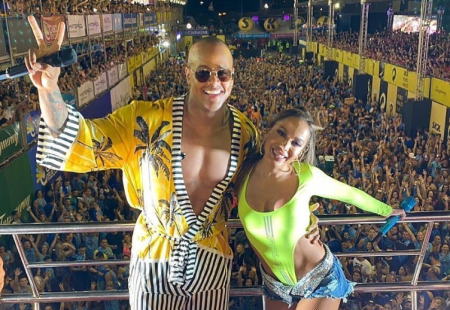 Léo Santana faz declaração inesperada após “sarrar” em Anitta durante show