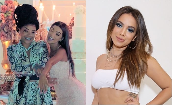 Anitta é acusada de ir disfarçada ao casamento de Ludmilla