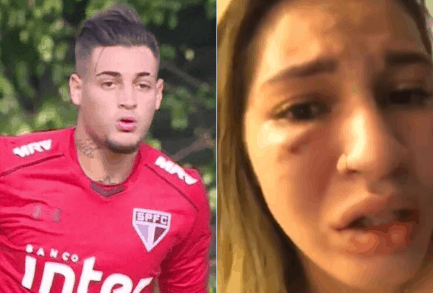 Esposa de Jean, goleiro do São Paulo, denuncia agressão; jogador acaba preso