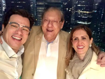 Milton Neves recebe Celso Portiolli em sua casa e faz revelação