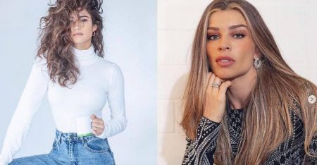 Nanda Costa tenta imitar Grazi Massafera, leva tombão e decepciona
