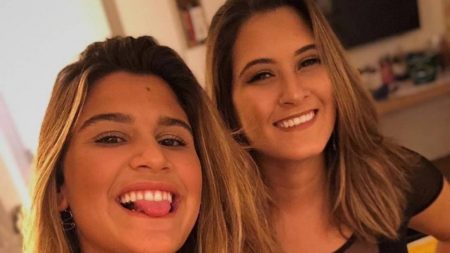 Filha de Fátima Bernardes nega namoro com filha de Flávia Alessandra