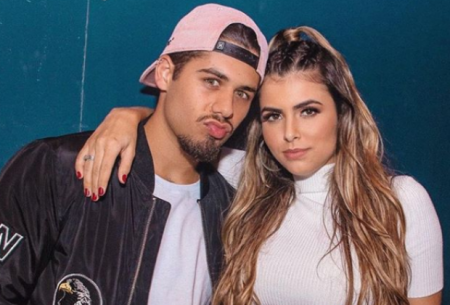 Zé Felipe usa clique fofo para anunciar noivado com Isabella Arantes