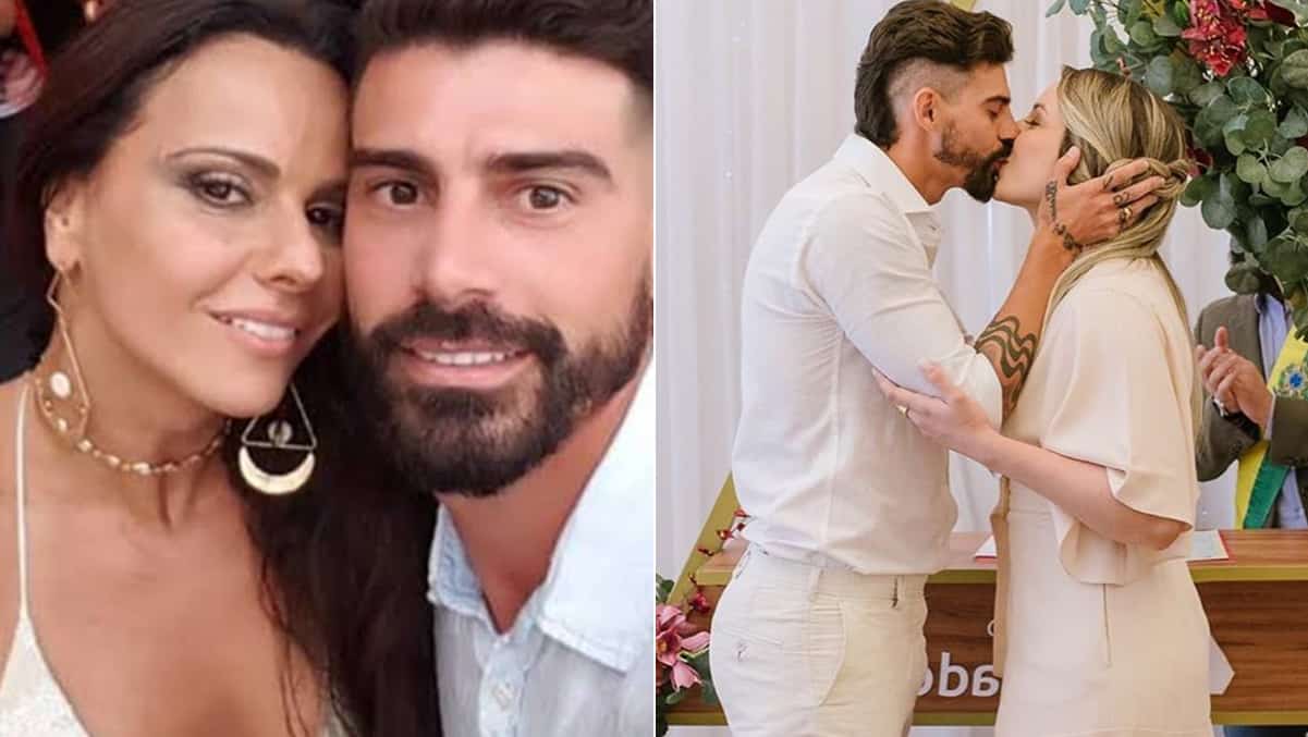 Ex-noivo de Viviane Araújo se casa com judoca e faz declaração de amor