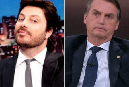 Danilo Gentili se posiciona após Bolsonaro participar de ato contra Congresso e STF