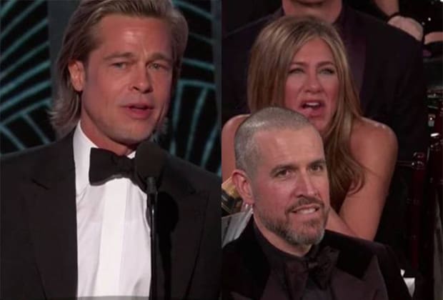Brad Pitt brinca sobre vida amorosa e ex Jennifer Aniston reage