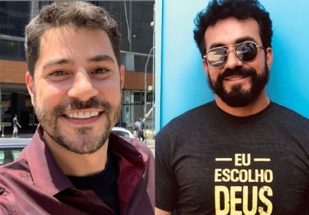 Evaristo Costa flagra Fábio de Melo em atitude inédita