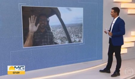 Jornalista da Globo entrega noivado de repórter ao vivo