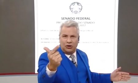 Após ser chamado de bandido, Sikêra Jr responde senador ao vivo