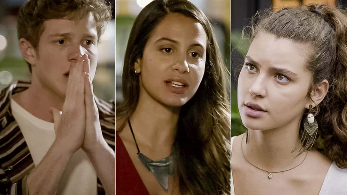 Malhação: Leila flagra Rita aos beijos com Filipe e faz escândalo